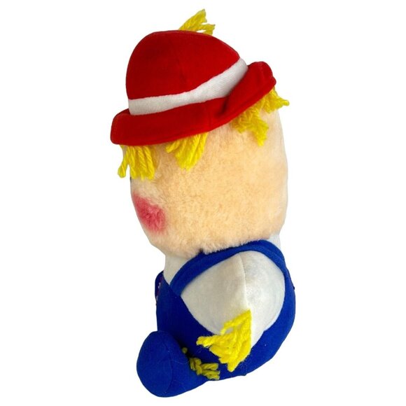 1983 Del Monte Shoo-Shoo Scarecrow Plush Country Yumkins Stuffed Animal 12" VTG - Picture 5 of 8